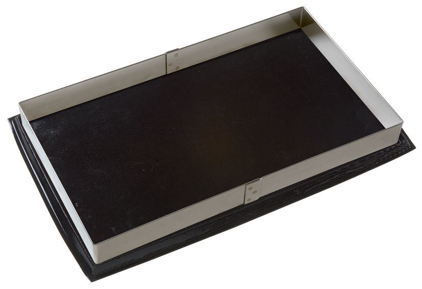 Cadre inox pour tapis 55 x 35.5 x 4.5 cm Flexipan® Matfer - 371013