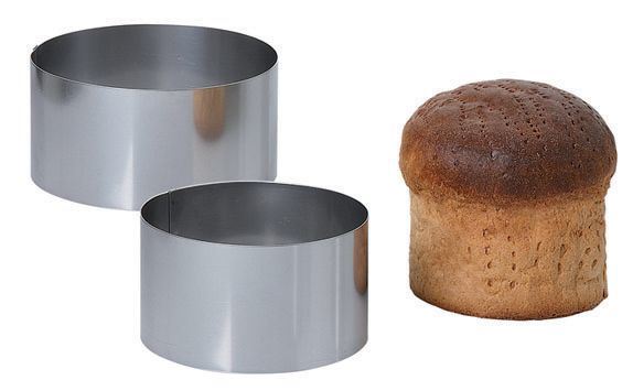 Cercle à pain surprise inox rond 16 cm H.9 cm Matfer - 371503