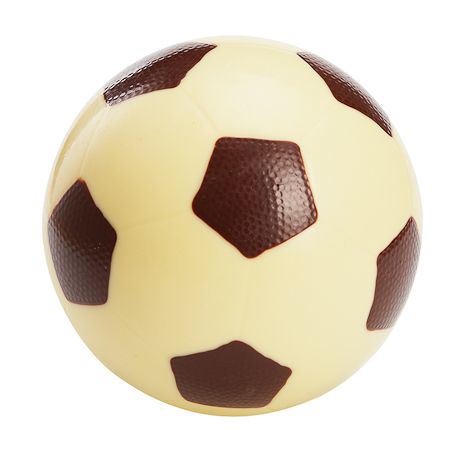Moule chocolat 2 empreintes pour 1 ballon de foot 12 cm Matfer - 381028
