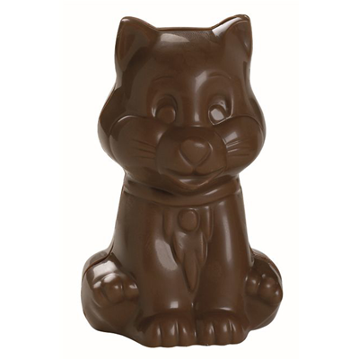 Moule Chocolat 4 Empreintes Pour 2 Chats 8 5 Cm Matfer 3056 Metro