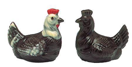 Moule chocolat 6 empreintes pour 3 poules 8 x 6 cm Matfer - 382048