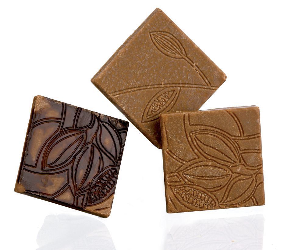 Plaque chocolat 18 empreintes bonbons napolitains texture 5 g Matfer - 383207