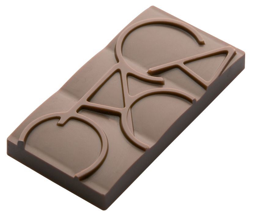 Plaque chocolat 12 mini tablettes cacao 20 g Matfer- 383905