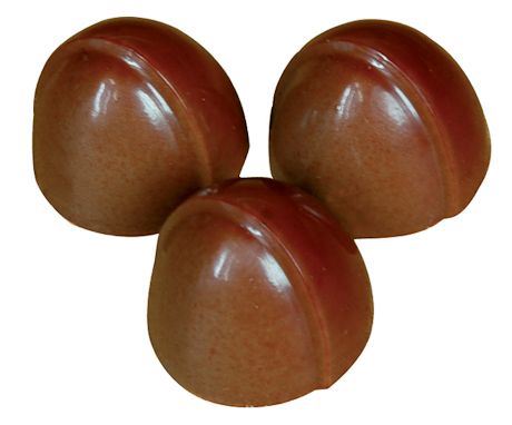 Plaque chocolat 24 empreintes pomponettes décalées 9 g Matfer - 383602