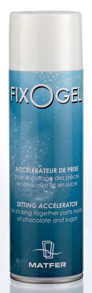 Spray réfrigérant chocolat et sucre Fixogel 400 ml Matfer - 410200