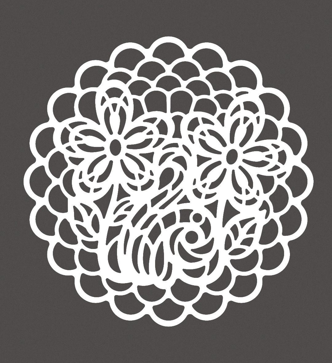 Tapis silicone pâte à sucre marguerite Matfer - 421722