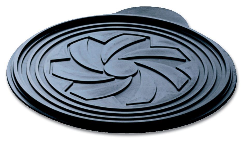 Disque silicone relief rosace 24 cm Matfer - 422026