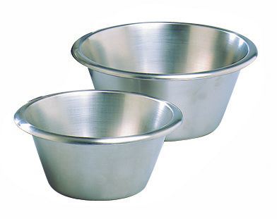 Bassine pâtissière inox fond plat 18 cm Matfer - 702618