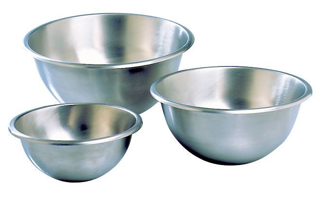 Bassine cul de poule inox Matfer 30 cm - 703030