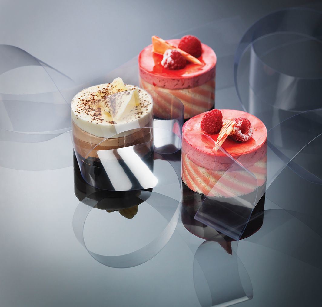 Ruban pâtissier polypropylène 200 m x 4 cm Matfer - 960092