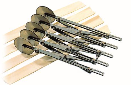 Rouleau multicoupe extensible 5 roulettes lisses Matfer - 141010