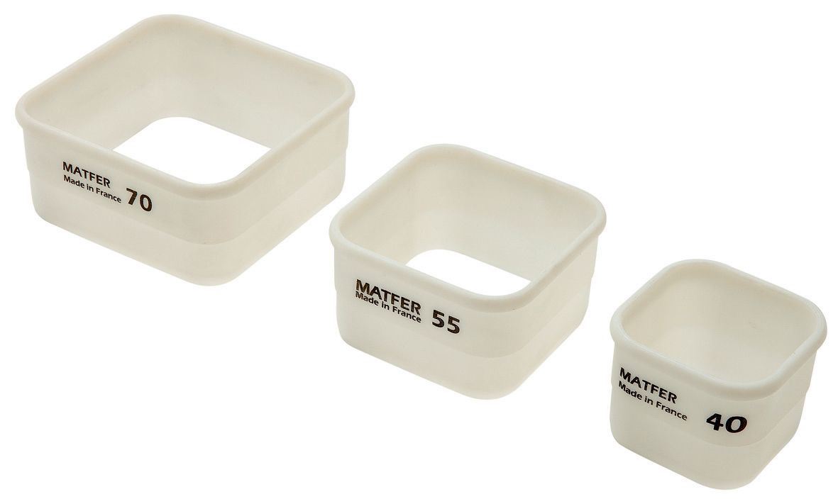 Découpoir Exoglass® carré uni 4 cm Matfer - 150241