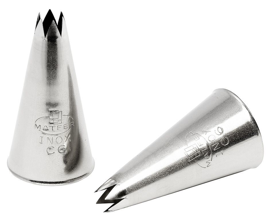 Douille cannelée inox F5 x 2 Matfer - 167752