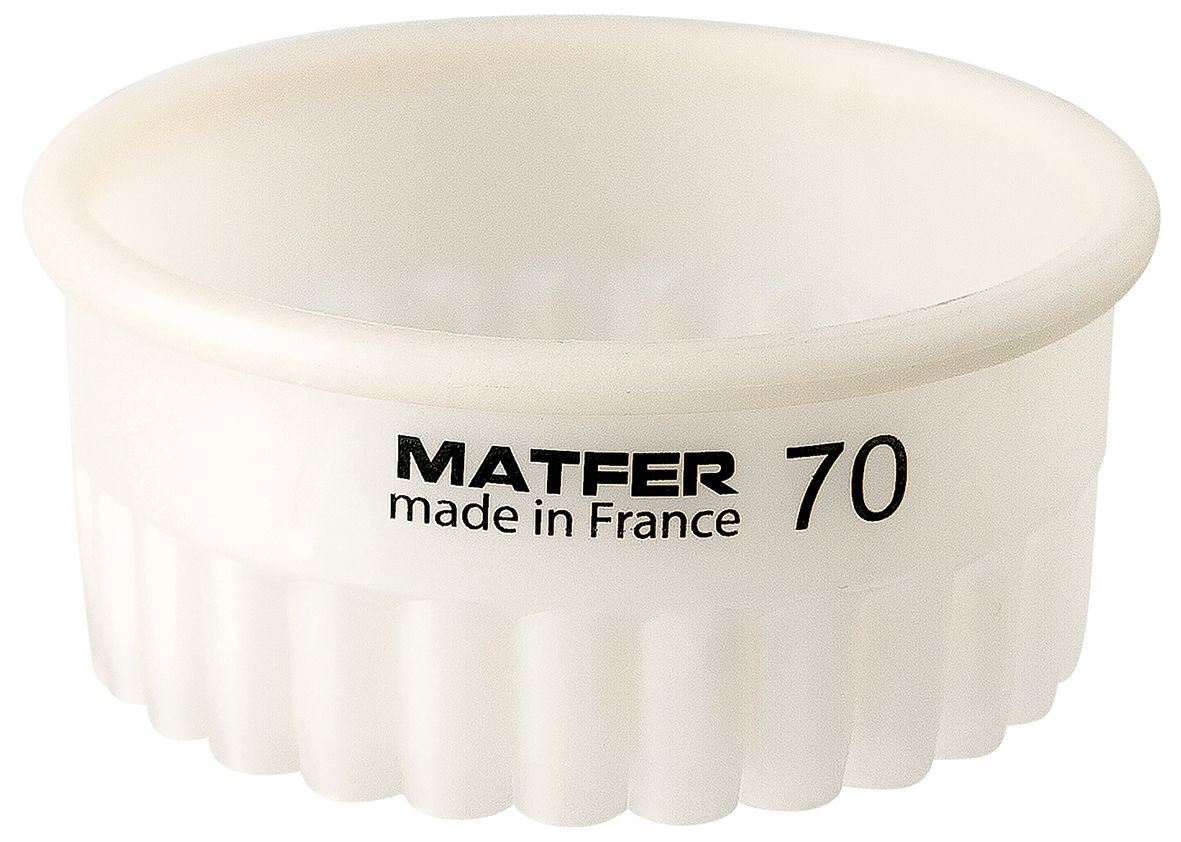 Découpoir Exoglass® rond cannelé 2 cm Matfer - 150110