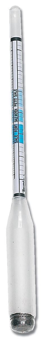 Pèse saumure en verre 22 cm Matfer - 250105