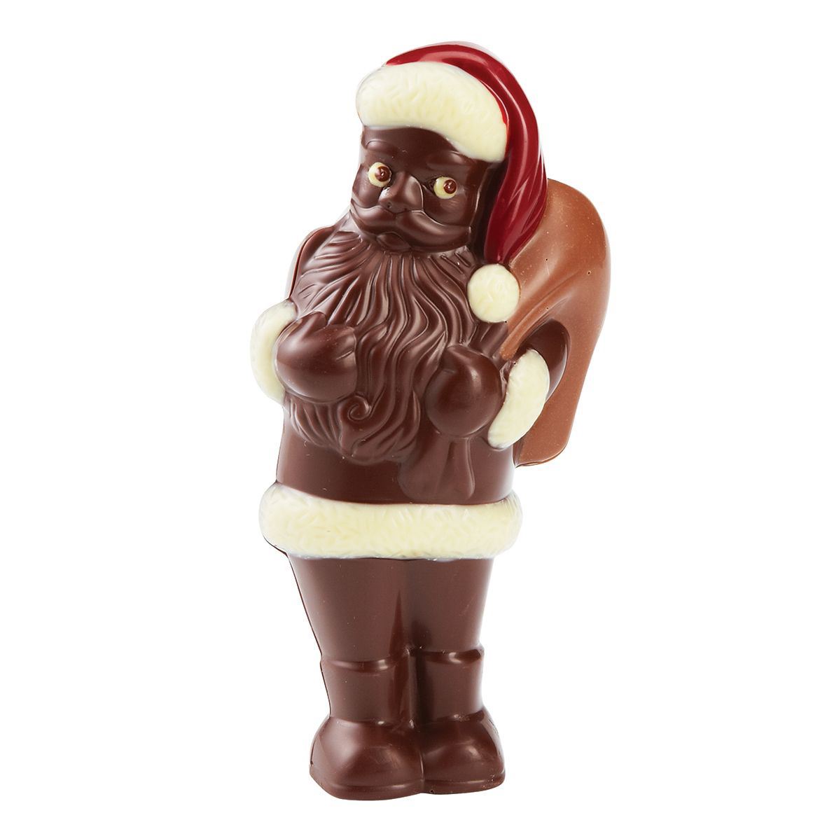 Moule chocolat 2 empreintes pour 1 père noël debout 14 cm Matfer - 381024