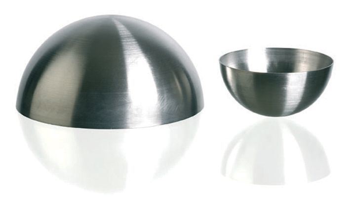 Moule inox demi-sphère 7 cm Matfer - 340402
