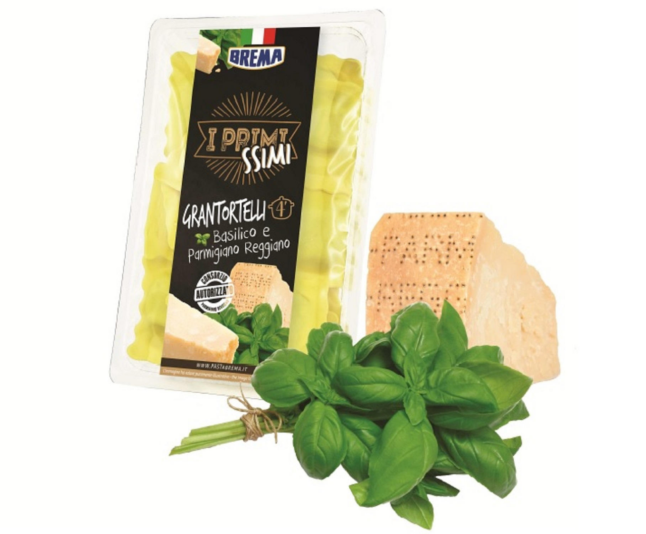 BREMA Grantortelli basilic parmesan 500 g