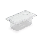 Bourgeat Bac gastro copolyester Cristal+ GN1/9 H.10 cm