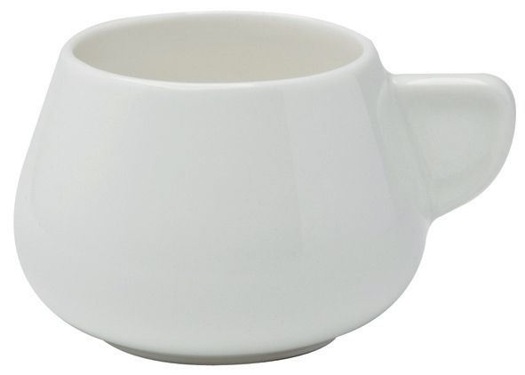 Tasse à café porcelaine Storia blanc 9 cl