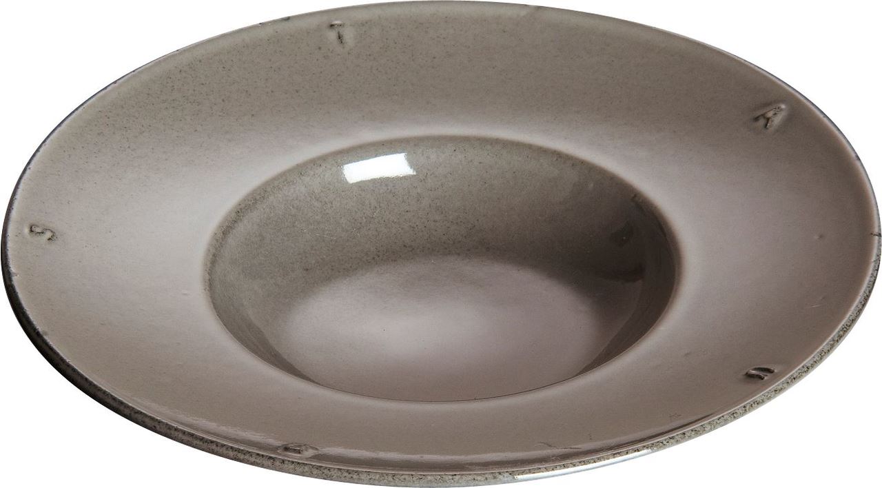 Assiette en fonte creuse grise 21 cm Staub