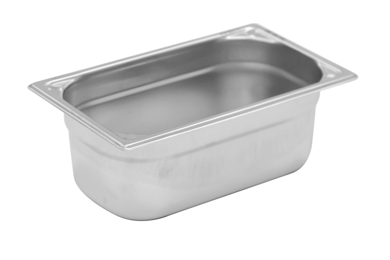 Bac gastro inox GN 1/4 H.10 cm plein