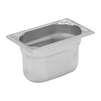 METRO PROFESSIONAL Bac gastro inox GN 1/9 H.10 cm plein