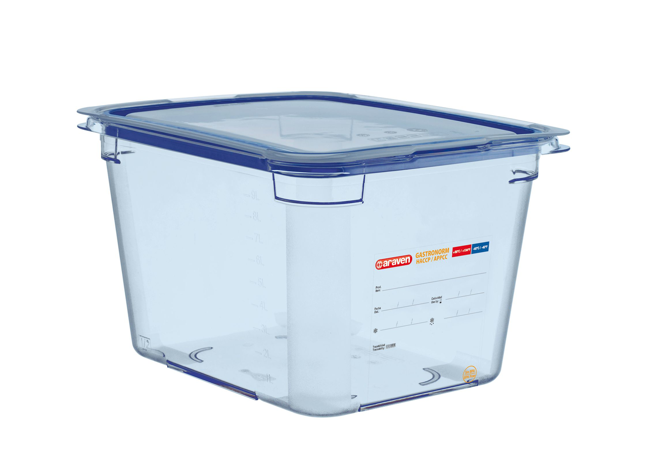 Araven Bac gastro ABS GN1/2 H.20 cm + couvercle