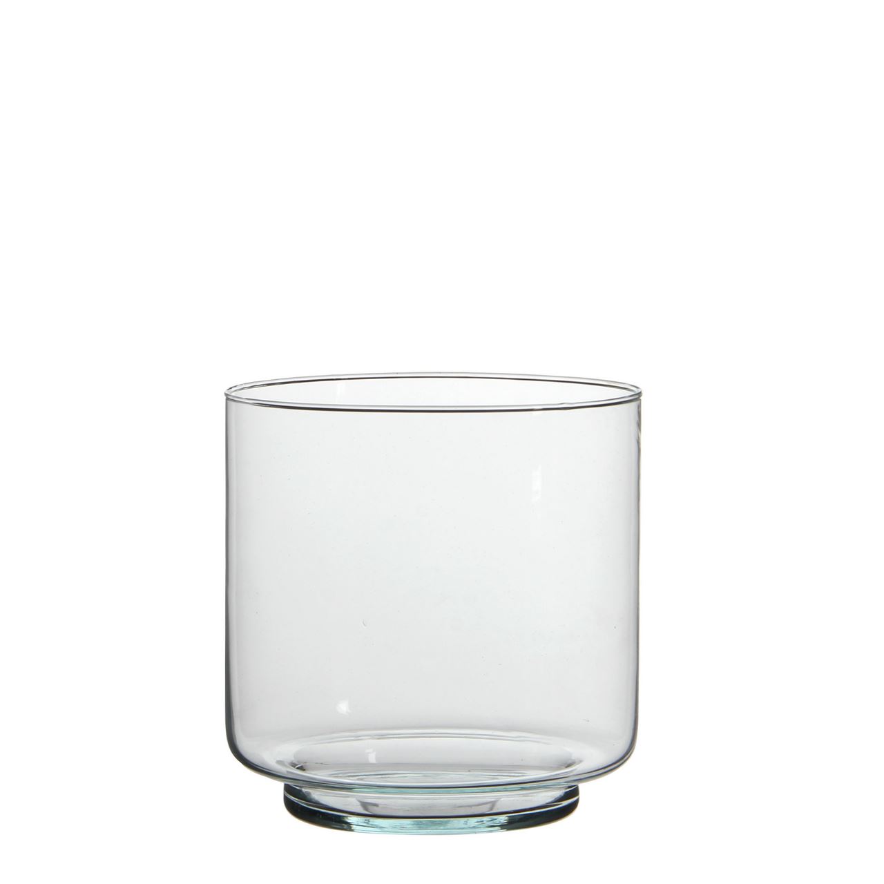 Vase rond en verre 14 cm