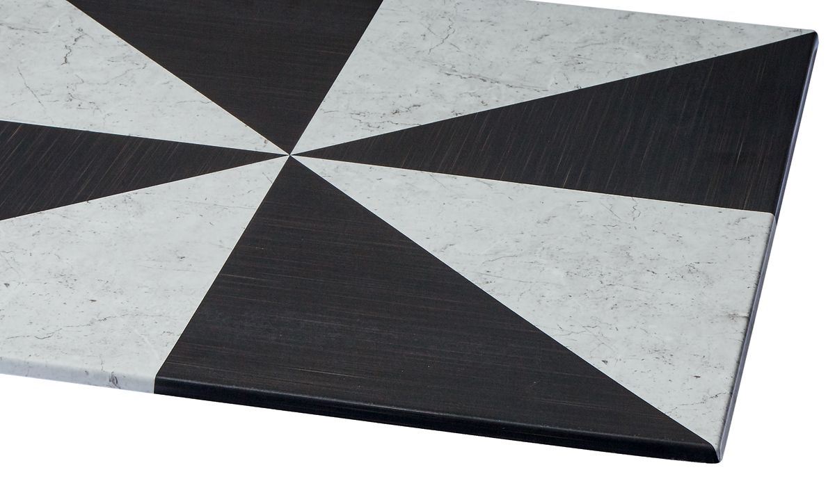 Plateau de table Smart Art Déco 70 x 70 cm SM France - 58980