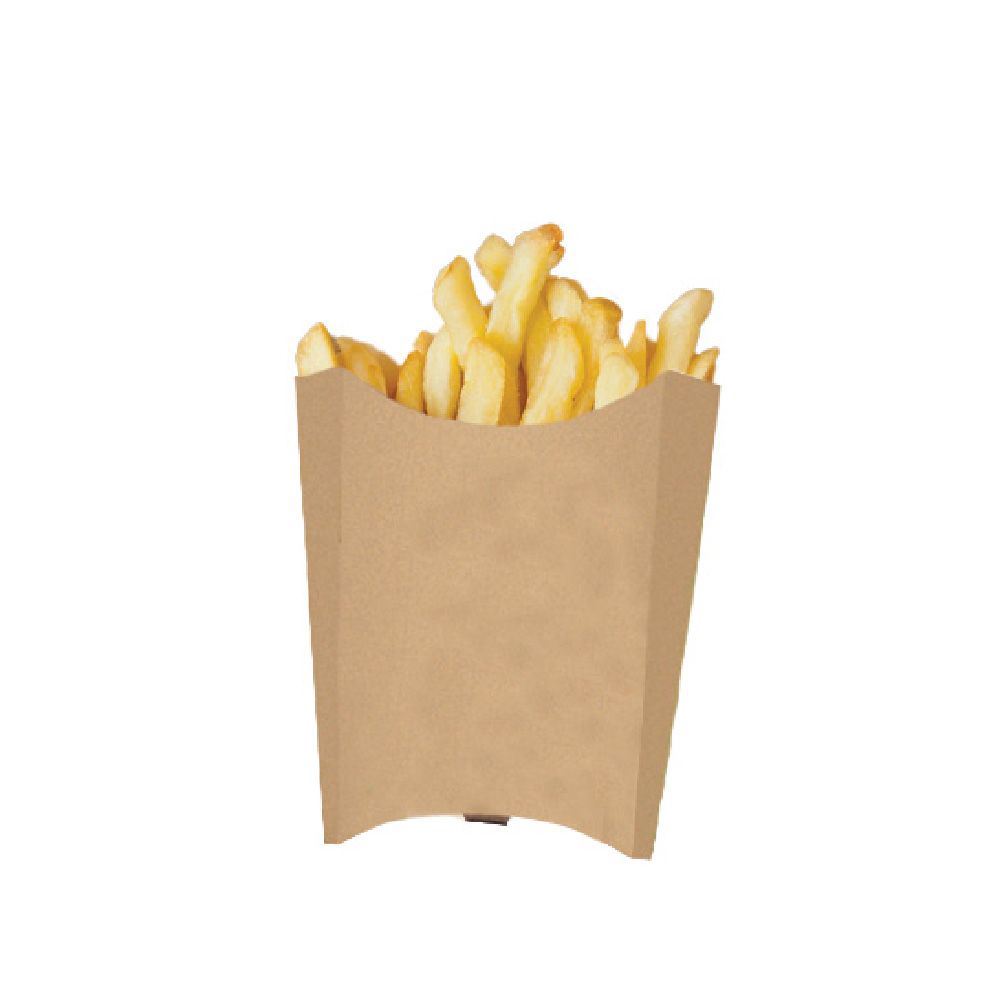 Boîte à frite kraft grand modèle x 200 Garcia de Pou - 221.05