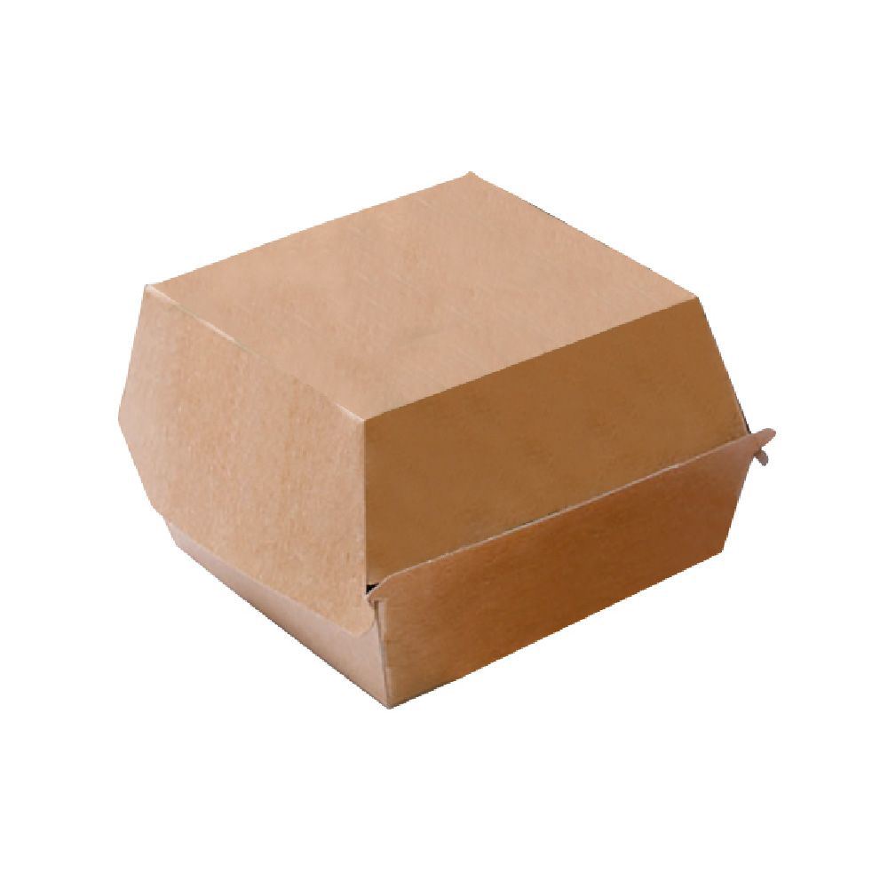 Boîte à burger kraft petit modèle x 50 Garcia de Pou - 221.01