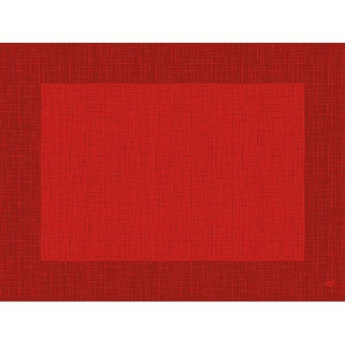 Set de table jetable Dunicel linnéa rouge 40 x 30 x 40 cm (vendu par 100)