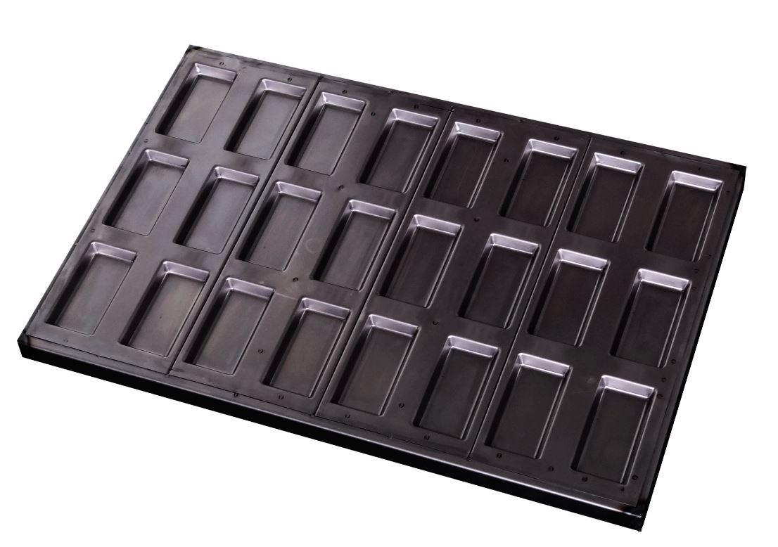 Plaque 24 financiers 60 x 40 cm