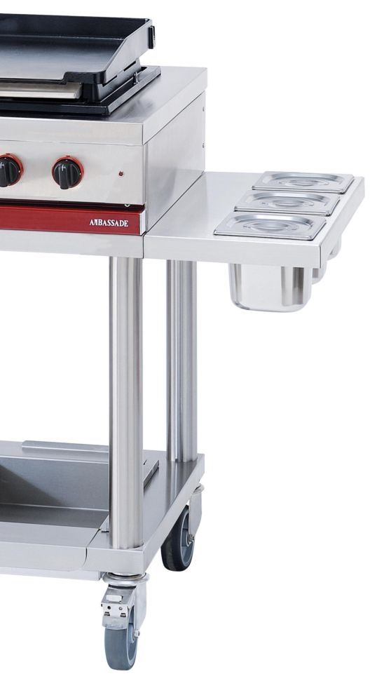 Tablette de dépose latérale avec découpe Ambassade de Bourgogne - TDL320D