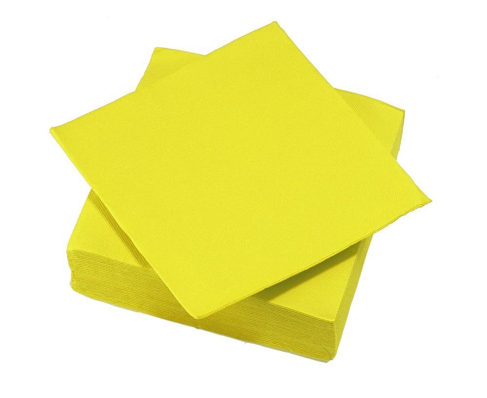 Serviette jetable double point kiwi H.38 x L.38 cm x 50 Le Nappage