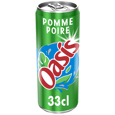 Pack Oasis Pomme/Poire 33cl x 6