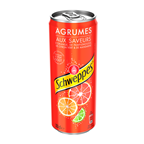 Schweppes agrum' boîte slim 33 cl