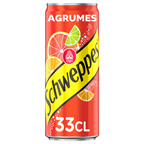 Schweppes agrum' boîte slim 33 cl