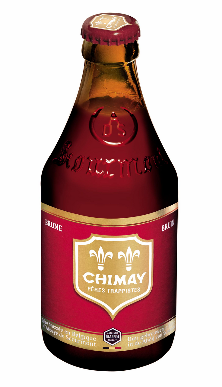Chimay Bière ambrée 7° 33 cl verre perdu