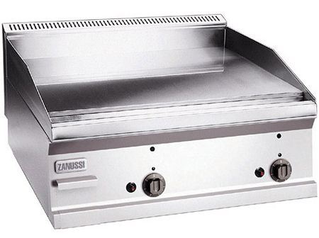 Plaque à snacker gaz lisse top 350 mm Zanussi - 285766