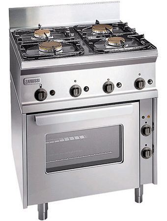 Fourneau 4 feux vifs sur four électrique Zanussi - 285770
