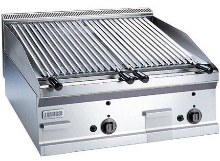 Grillade gaz charcoal top 700 mm Zanussi - 285774