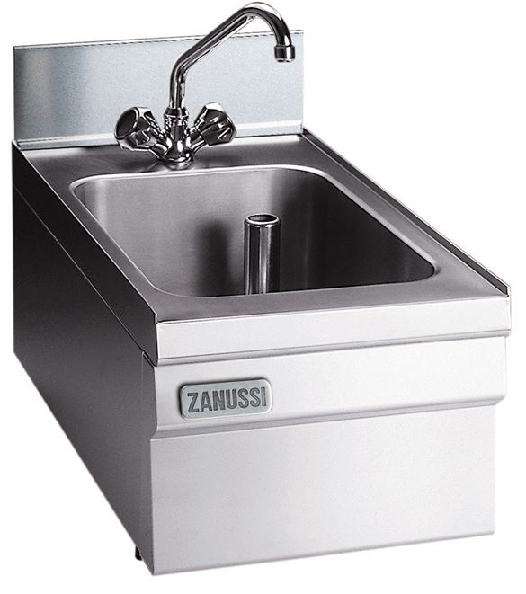 Plan neutre cuve avec robinet et tube de trop plein 1/2 module top 350 mm Zanussi - 285779