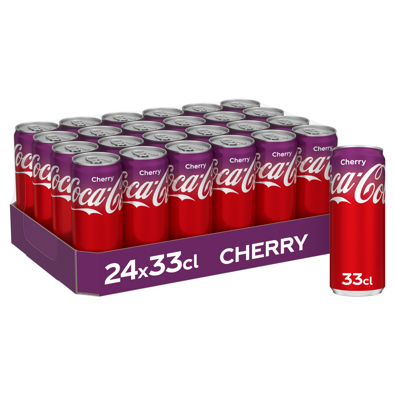 Coca-Cola Cherry boîte slim 33 cl
