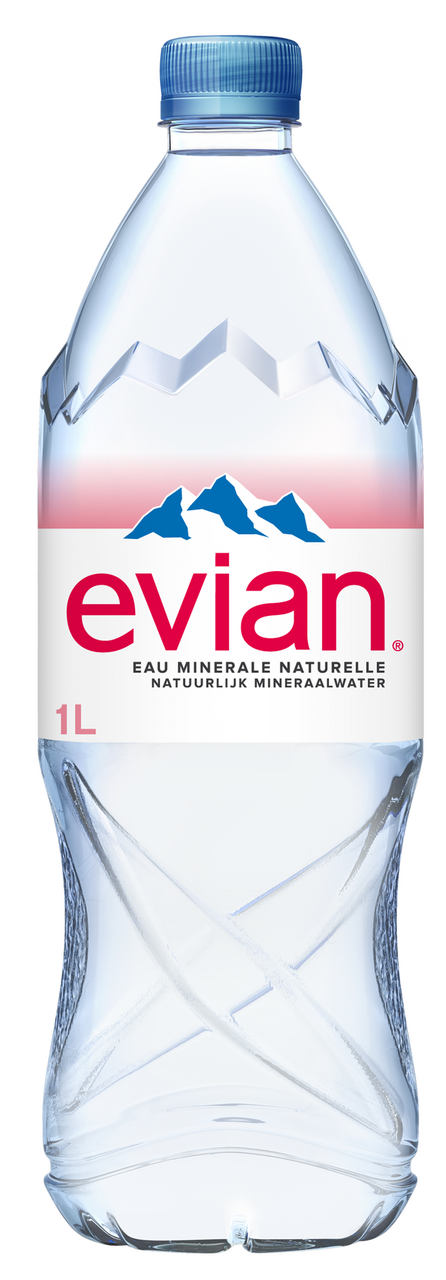 Evian Eau minérale naturelle 1 L PET