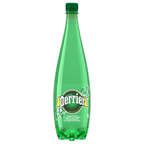 Perrier Eau minérale naturelle gazeuse 1 L PET