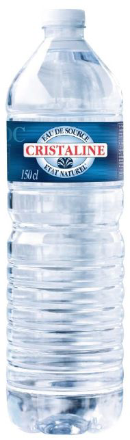 Cristaline Eau de source naturelle 1.5 L