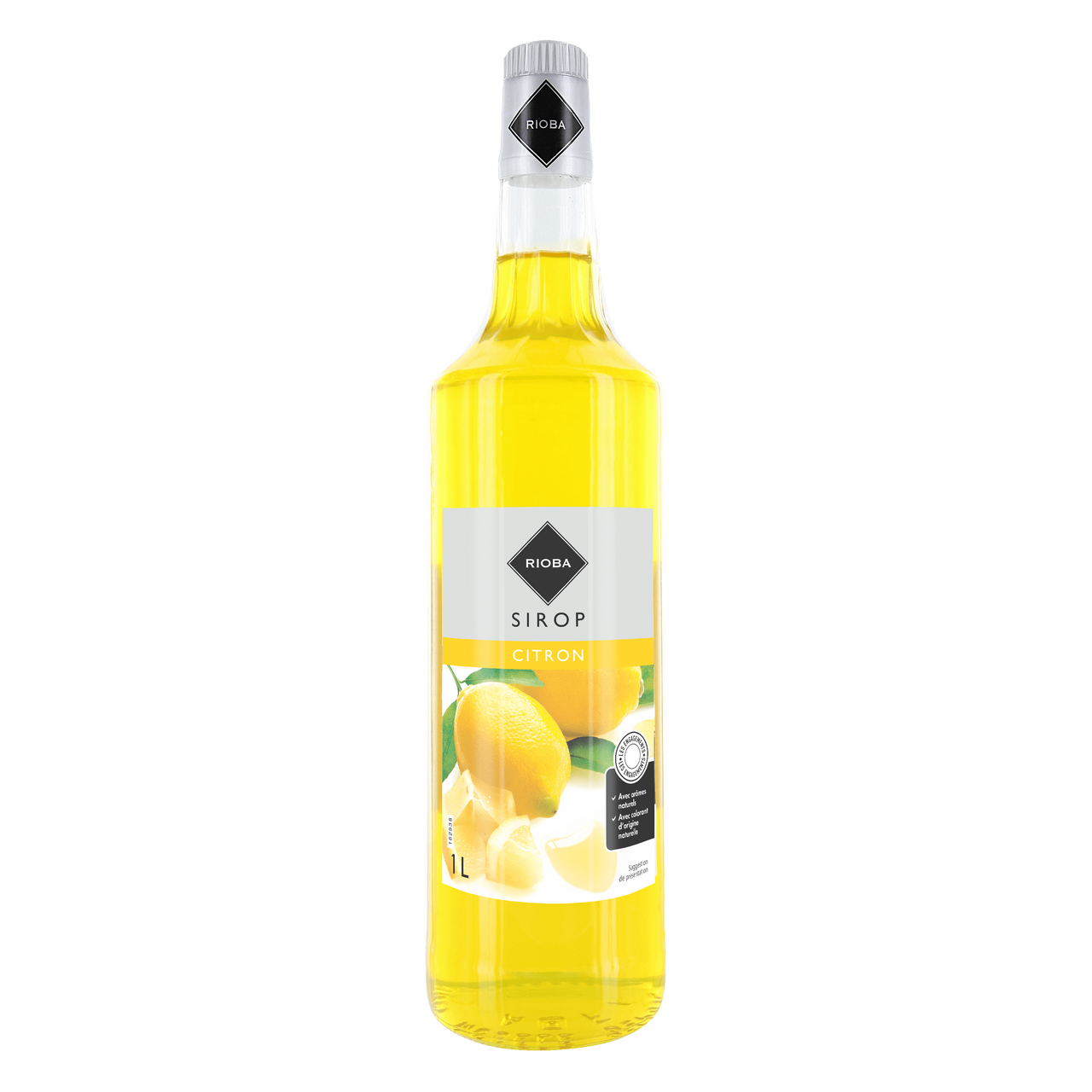 RIOBA Sirop de citron 1 L verre perdu