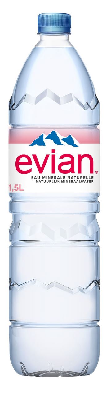 Evian Eau minérale naturelle 1.5 L PET